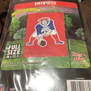 NFL Patriots Garden flag